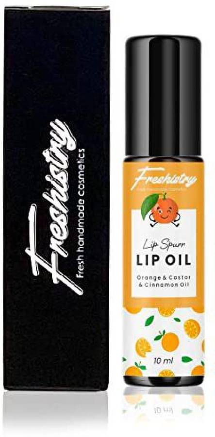 Freshistry Natural Lip Oil | Nourish & Moisturize Lips | Soft & Soothes Lips Price in India