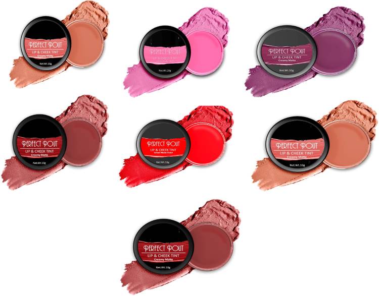 GULGLOW Perfect Pout Lip and Cheek Tint Creamy Matte Finish Lip Stain Price in India