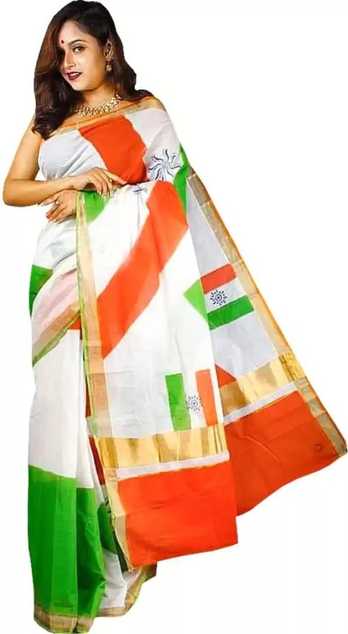 Buy Bengali Pure Cotton Sarees Online | Free Delivery