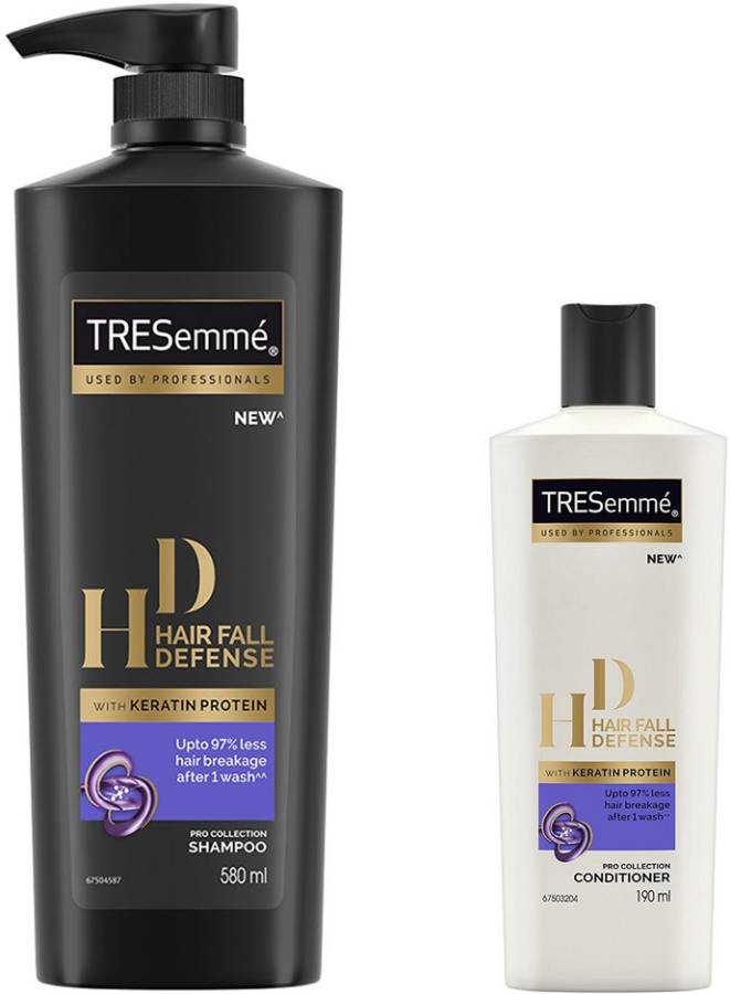 TRESemme HFD Shampoo 580ml & Conditioner 190ml Price in India, Full  Specifications & Offers 