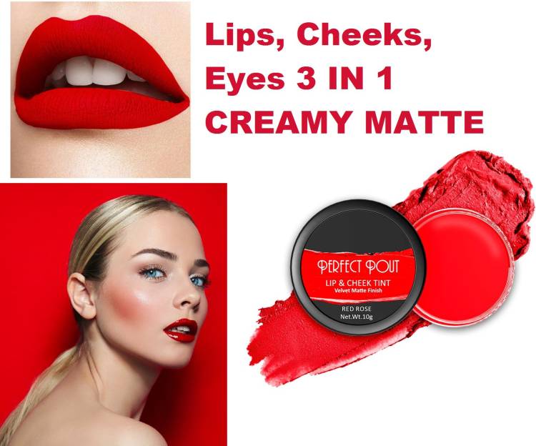 ADJD Lips, Cheeks, Eyes ,ROSE RED Lip Stain Price in India