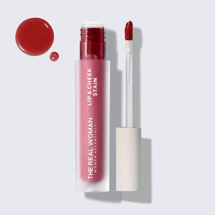 THE REAL WOMAN Lip and Cheek Stain | Waterproof Lip Stain Price in India