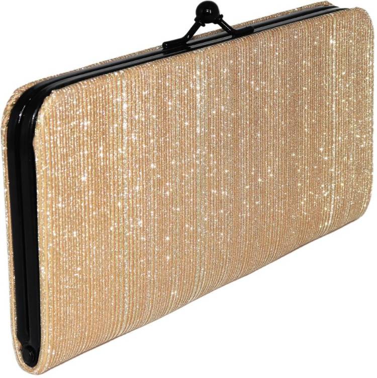 Party Gold  Clutch Price in India