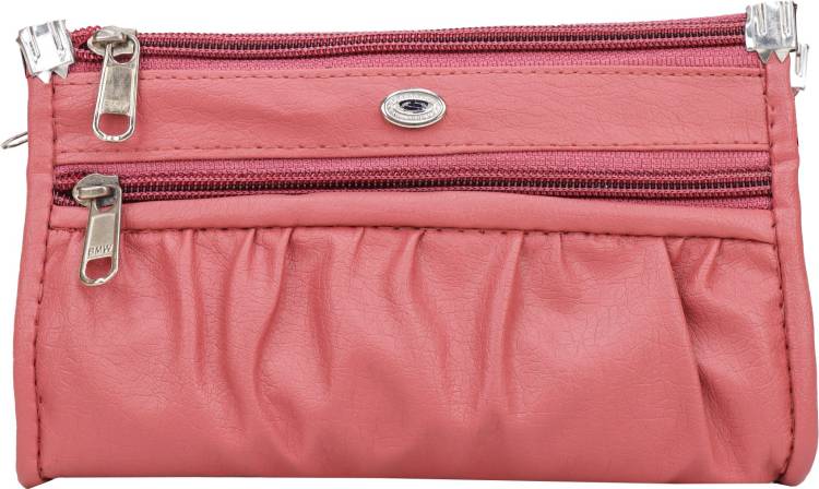 Casual Pink  Clutch Price in India