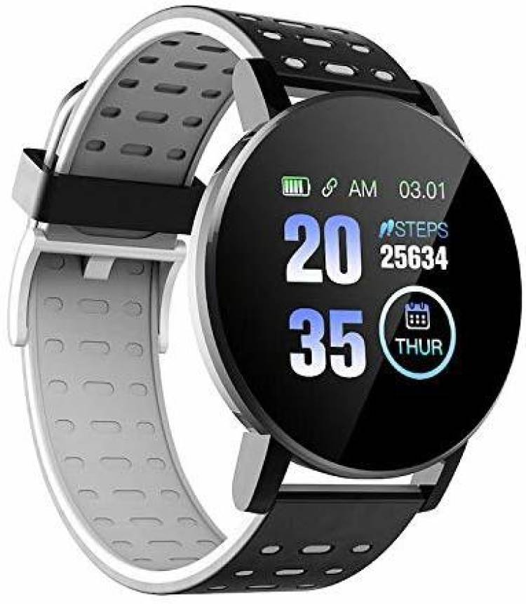 Rudra Tech ID119 Plus Bluetooth Watch Finess Tracker For Men & Women Smartwatch Price in India