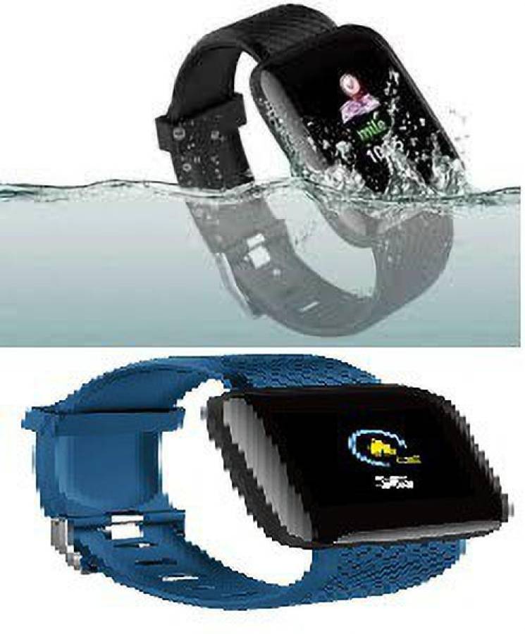 Bymaya JQ187-ID116 MAX FITNESS TRACKER MULTI SPORTS SMART WATCH BLACK(PACK OF 1) Smartwatch Price in India