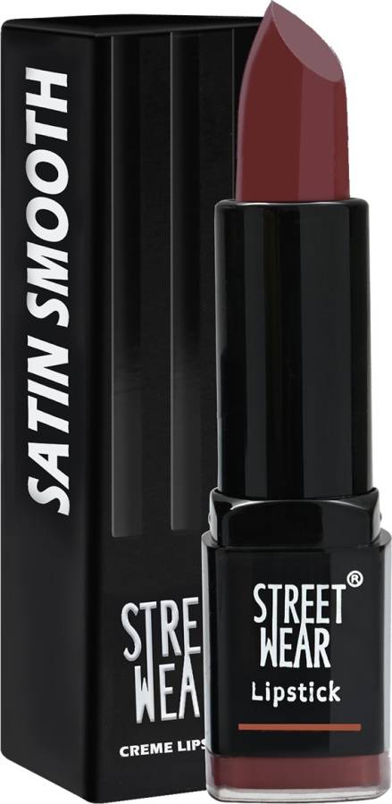 STREET WEAR Satin Smooth Lipstick Price in India