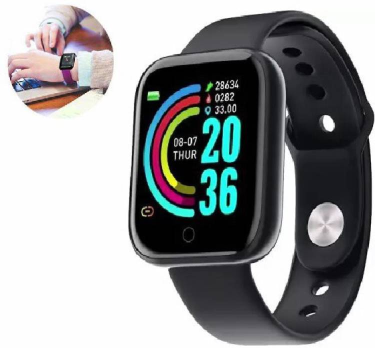 Y2H Enterprises RA400/ Y68 ADVANCE MULTI SPORTS BLUETOOTH SMART WATCH BLACK(PACK OF 1) Smartwatch Price in India