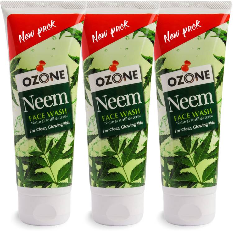 OZONE Neem  for Acne & Oily Skin (100ml, Pack of 3) Face Wash Price in India
