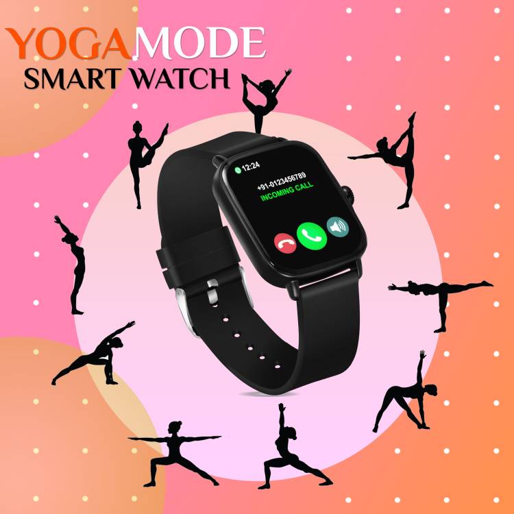 Mytrack Yoga Bluetooth Call Voice Assistance Multi Face Local Storage Whatsapp Incoming Smartwatch Price in India
