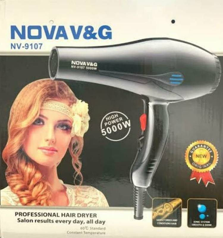 Urja Enteprise NOVA Professional Electric Fordable Hair Dryer With 5 Speed Control 5000 WATT Hair Dryer Price in India