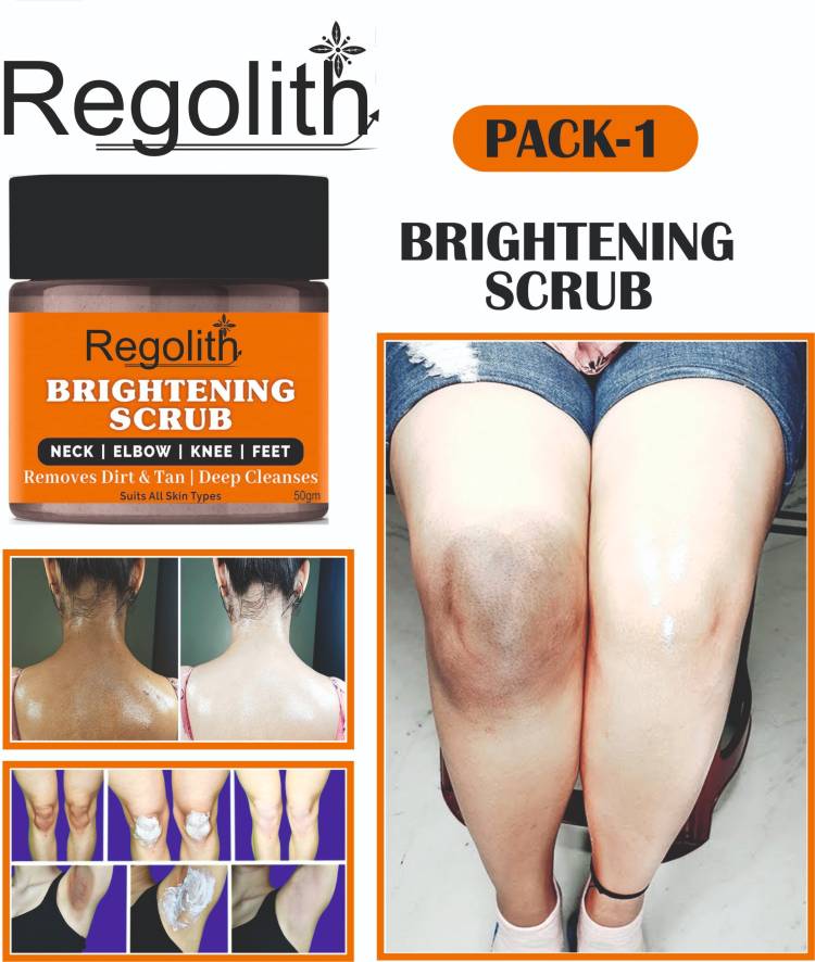 Regolith Blackness Of Neck, Elbo & Feet for all Body skin types-Whitening  Scrub Price in India