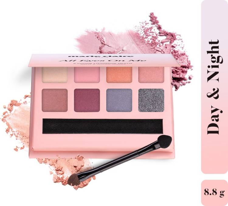Marie Claire Paris Eyeshadow Palette All Eyes on Me - Day and Night 8.8 g Price in India