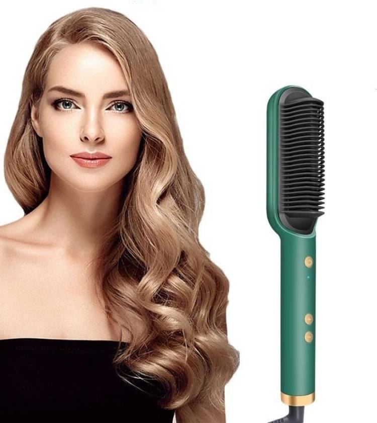 MadhuramZone Perfect for Professional Salon at Home Hair Styler Hair Straightening Iron Built with Comb, Fast Heating & 5 Temp Settings Hair Straightener Price in India