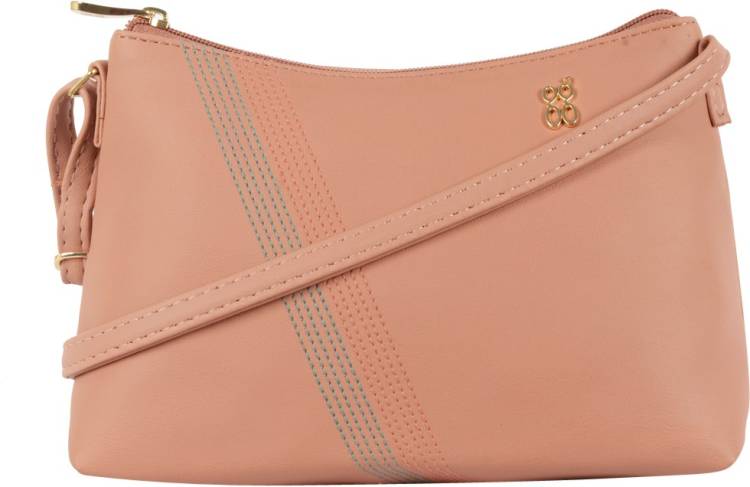 Women Pink Sling Bag Price in India