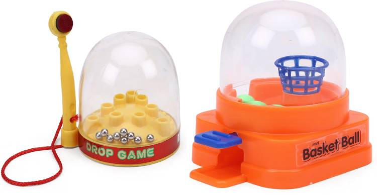 Virgo Toys Mini Basketball & Drop Game (Combo)