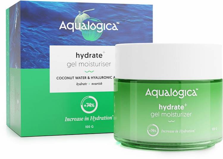 Aqualogica Hydrate+ Gel Moisturizer with Coconut Water & Hyaluronic Acid for Deep Hydration Price in India