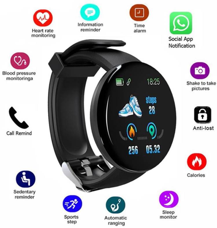 Clonezo D18 smart bracelet,fitness band b11 Smartwatch Smartwatch Price in India