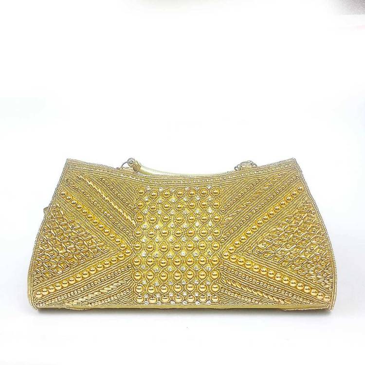 Party Gold  Clutch Price in India