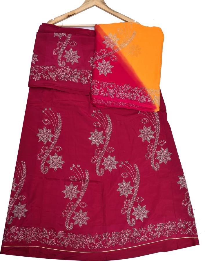Embellished Semi Stitched Rajasthani Poshak Price in India