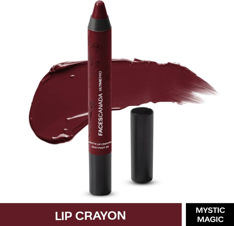 FACES CANADA Ultime Pro Matte Lip Crayon Mystic Magic 30 2.8gm Price in India