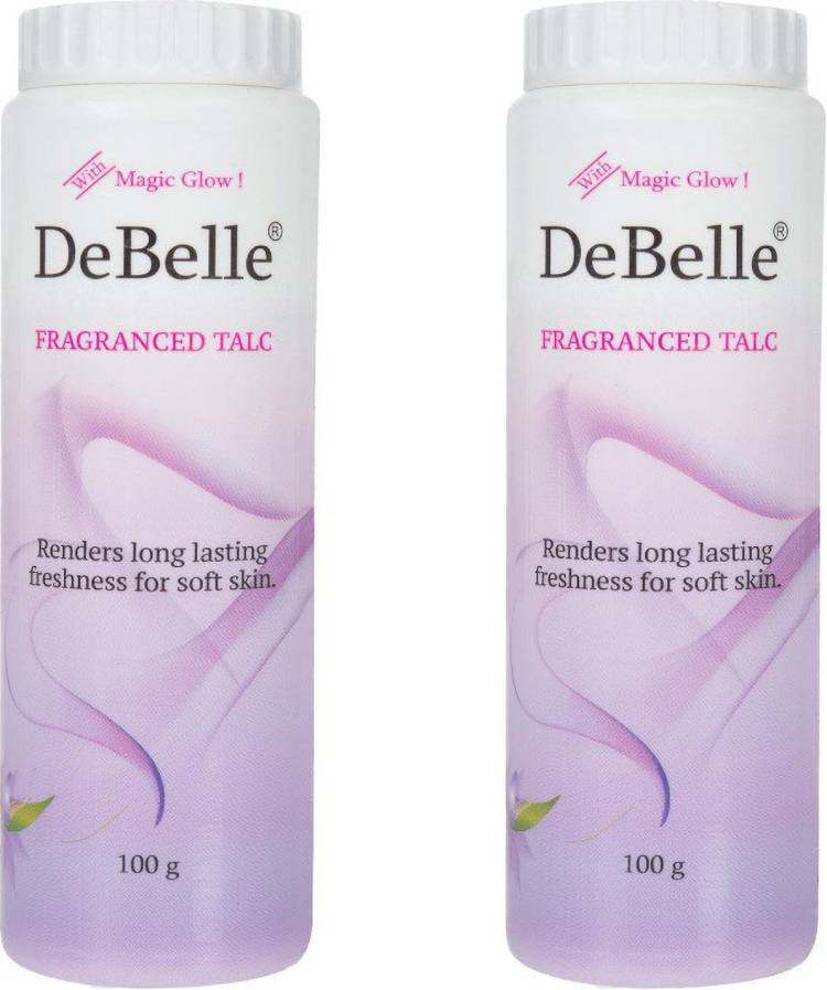 DeBelle Fragranced Talc Combo Pack Of 2, 100gm Each Price in India