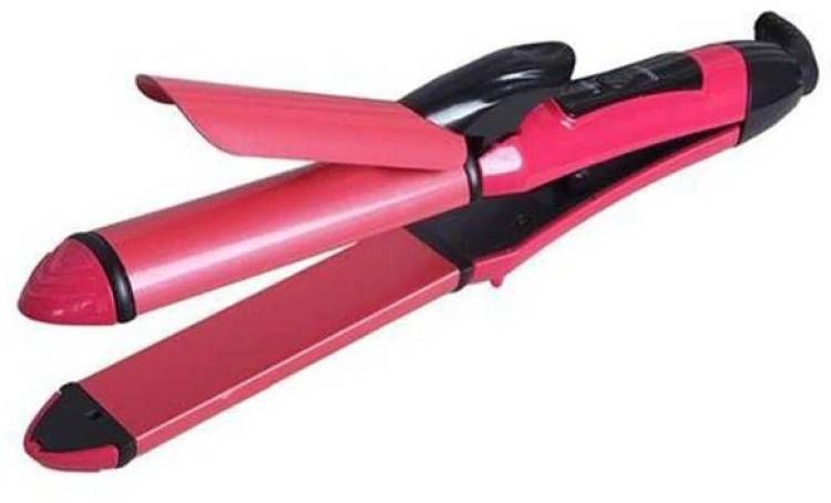 Debstar 2 IN 1 HAIR STRAIGHTENER AND CURLER MACHINE 0385_hair_straightener Hair Straightener Price in India