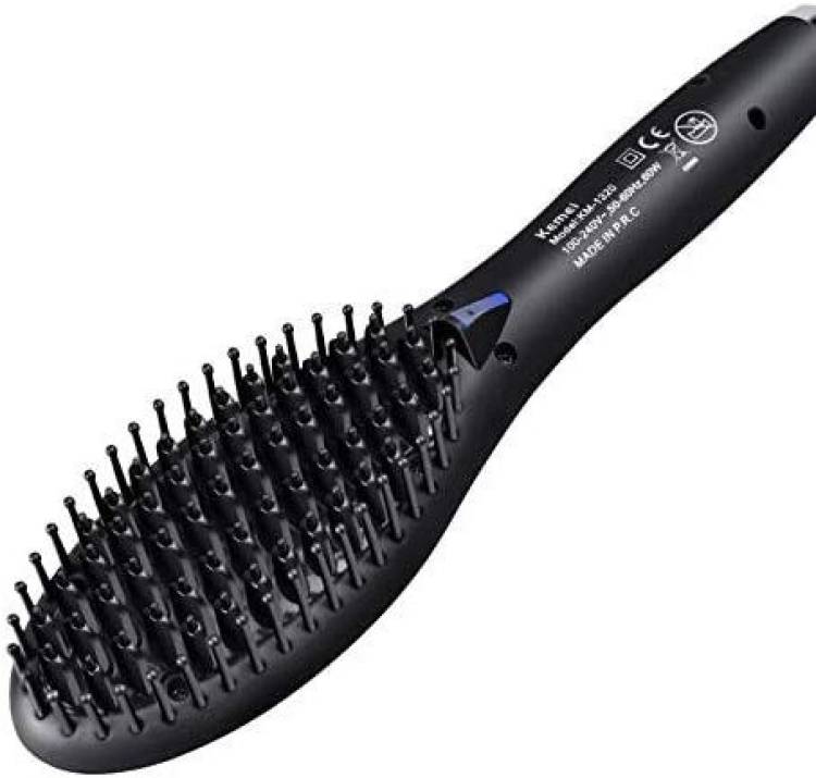 Kemei KM-1320 Hair Straightener Brush Price in India