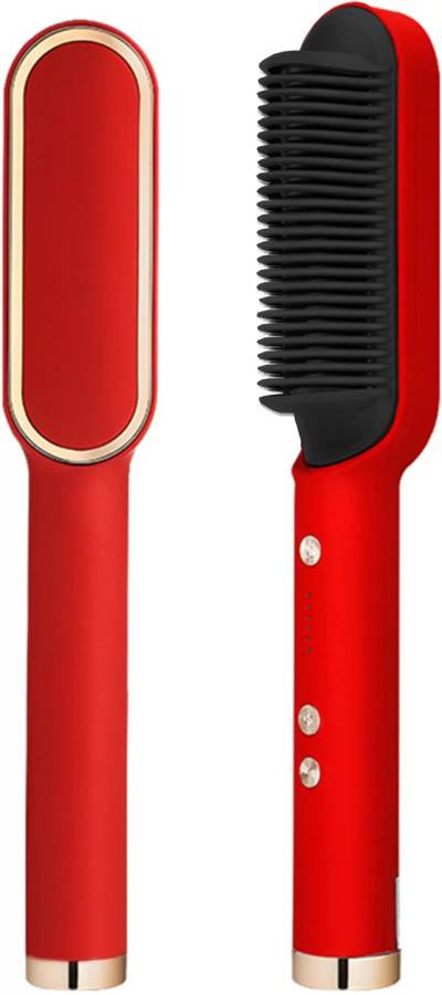 Rosabagh Hair Straightener Comb for Women & Men Hair Styler multicolor Hair Straightener Comb for Women & Men Hair Styler multicolor Straightener Brush Hair Straightener Brush Price in India