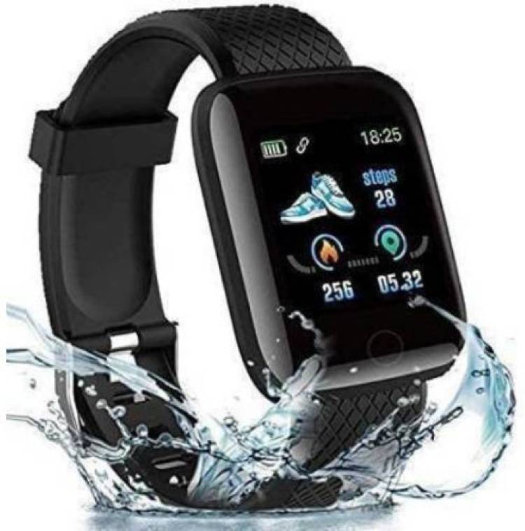 itup WAZ D116 Smartwatch Daily Activity Tracker Heart Rate Sensor Smartwatch Price in India