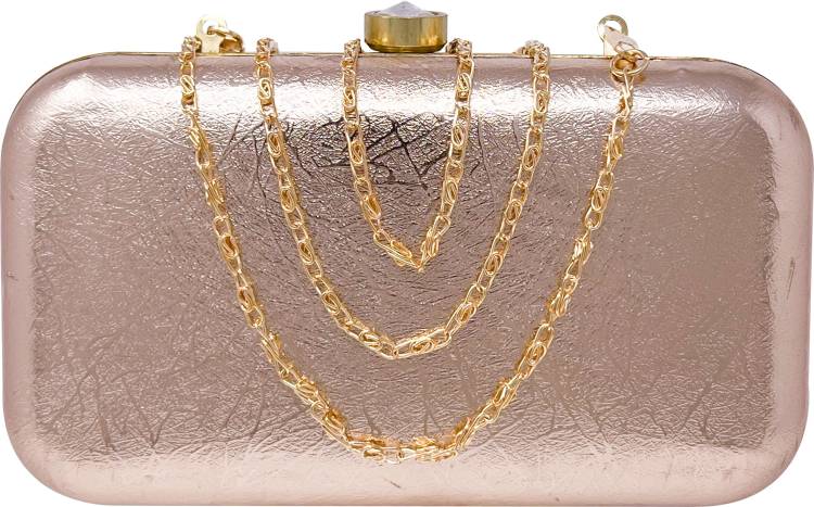 Party Peach  Clutch Price in India