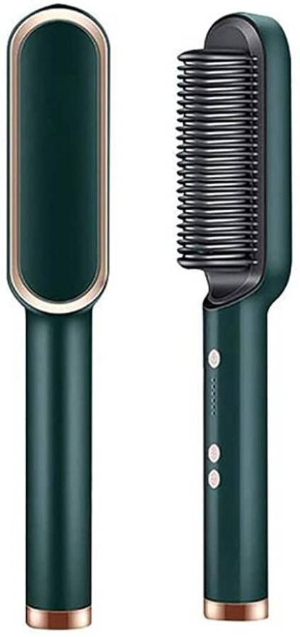 Gymsource Hair Straightener Comb for Women & Men, Hair Styler, Straightener Machine Hair Straightener|Straightener Comb Machine Electric with 5 Temp. Control Hair Straightener Brush Price in India