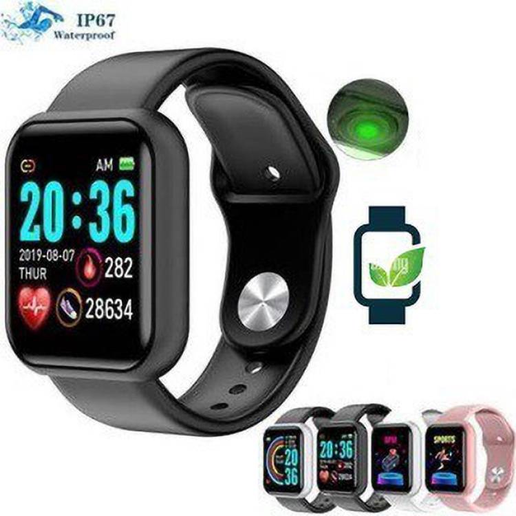 Y2H Enterprises SA500(Y68) PRO HEART RATE TRACKER BLUETOOTH SMART WATCH BLACK(PACK OF 1) Smartwatch Price in India