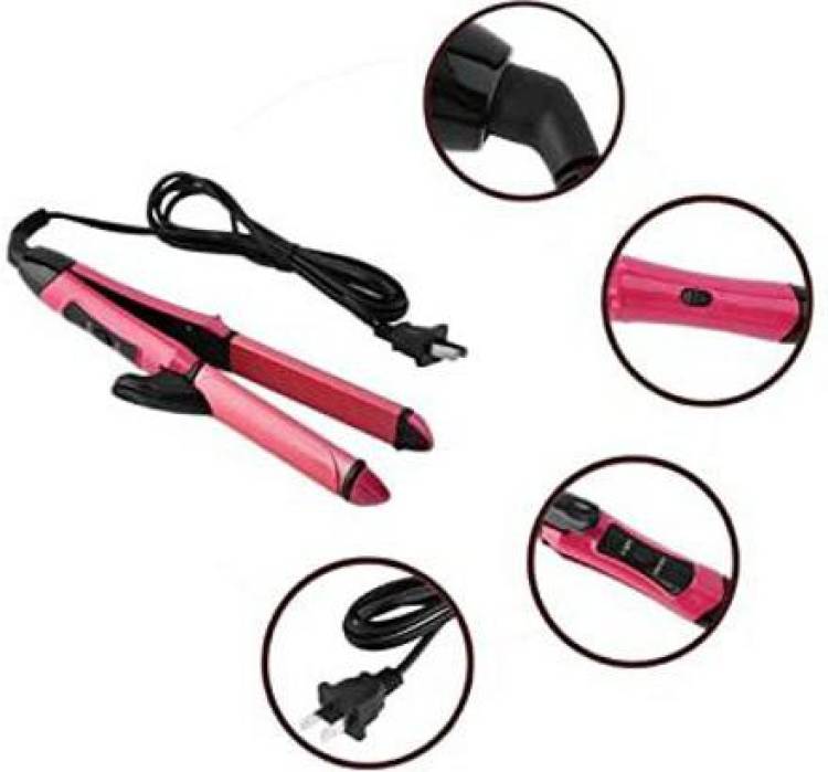 Festive Blessings 1 Unit 2 in 1 Hair Straightening Machine with Curler Set Hair Straightener Price in India