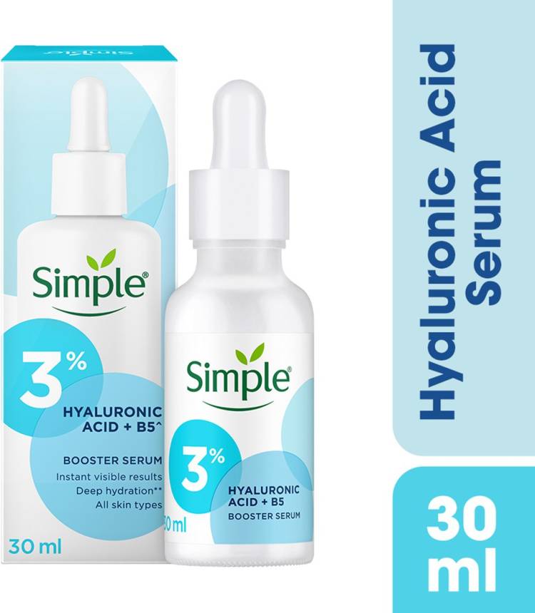 Simple Booster Serum - 3% Hyaluronic Acid + B5 For Deep Hydration Price in India