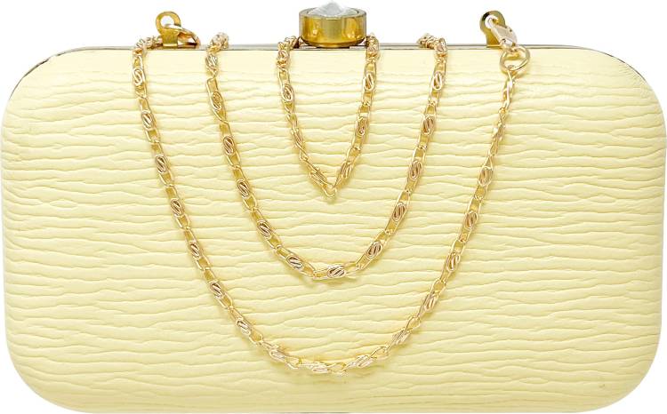 Party Cream  Clutch Price in India