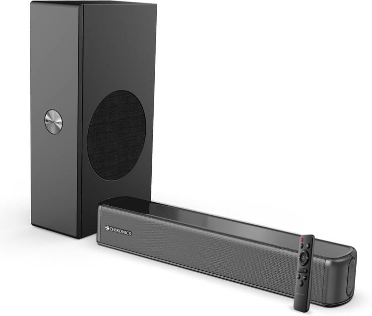 ZEBRONICS Zeb JUKE BAR 4050 compact with (4'') subwoofer and Wall mountable 75 W Bluetooth Soundbar