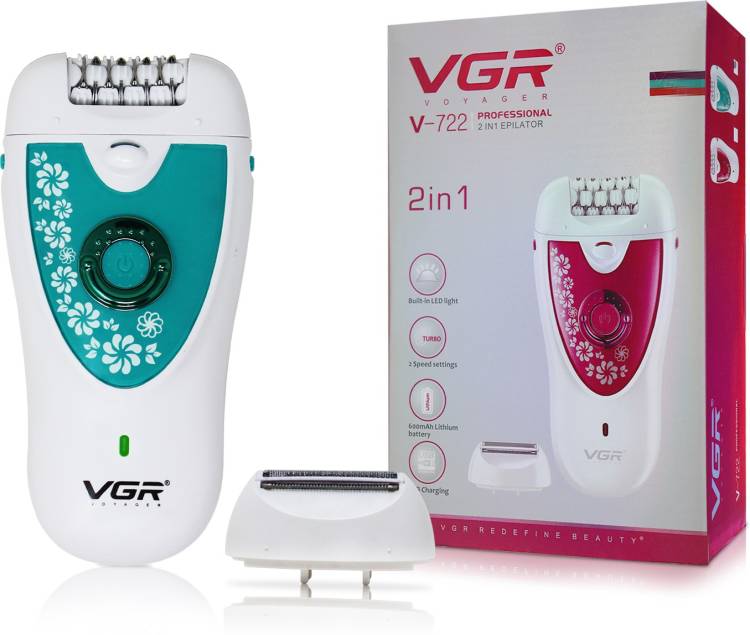 VGR V-722 Professional 2in1 Cordless Epilator Price in India