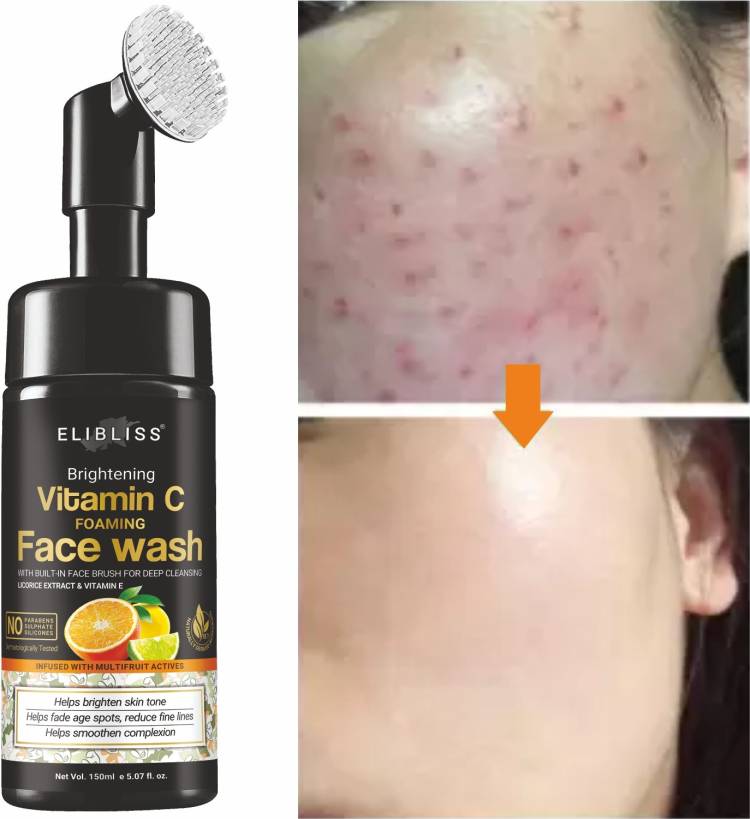 ELIBLISS Brightening Vitamin C For Hyperpigmentation  Face Wash Price in India