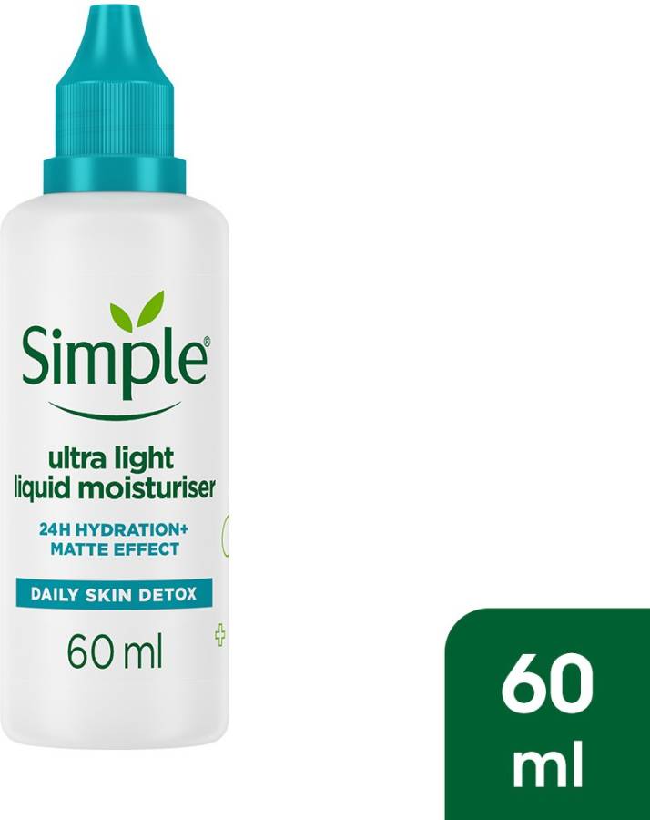 Simple Daily Skin Detox Ultra-Light Liquid Moisturiser| Tested on Sensitive Skin Price in India