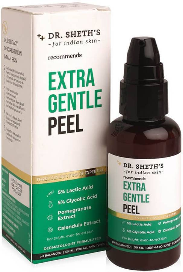 Dr. Sheth's Basic Extra Gentle Daily Peel For Even Tone & Radiant Skin, 50ml Price in India