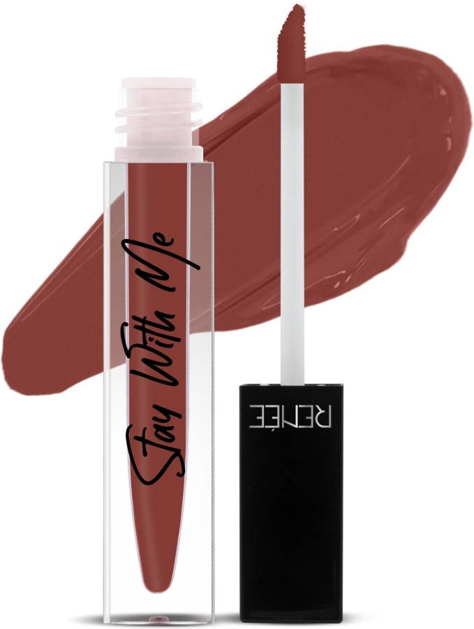 Renee Stay With Me Matte Lip Color - Play Of Clay, 5ml Price in India