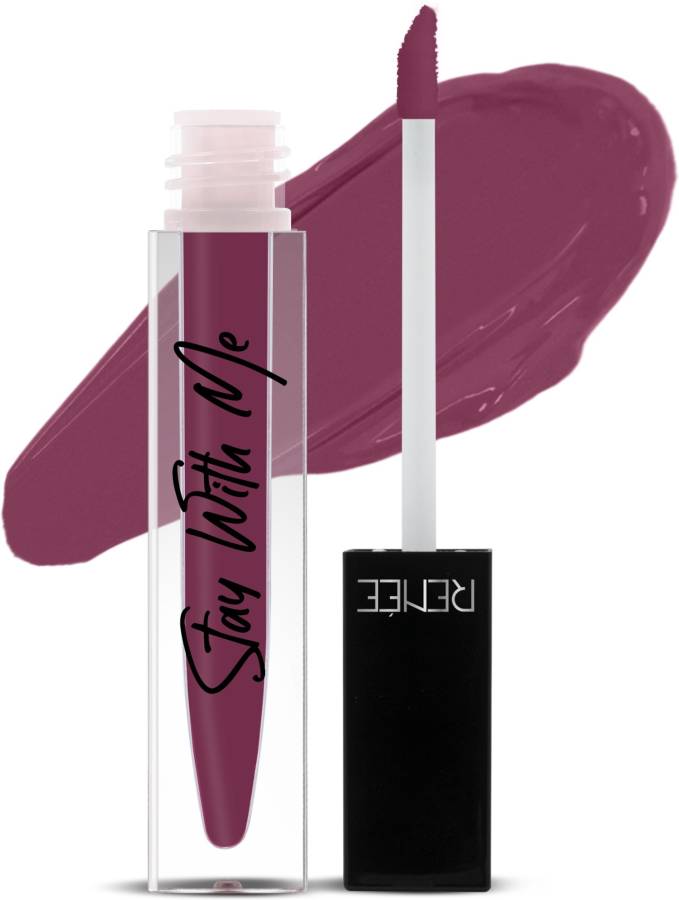 Renee Stay With Me Matte Lip Color - Passion For Grape, 5ml Price in India