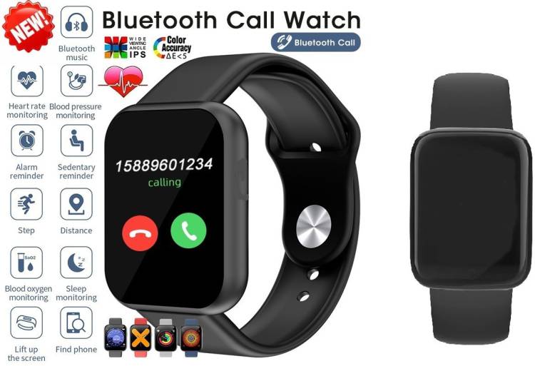 Bashaam A96(D20) AAAANCE MULTI FACES SLEEP TRACKER SMART WATCABLACK(PACK OF 1) Smartwatch Price in India