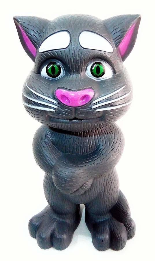 AEXONIZ TOYS Interactive Talking Cat with Stories and Touch Functions, Musical Cat Doll Toy