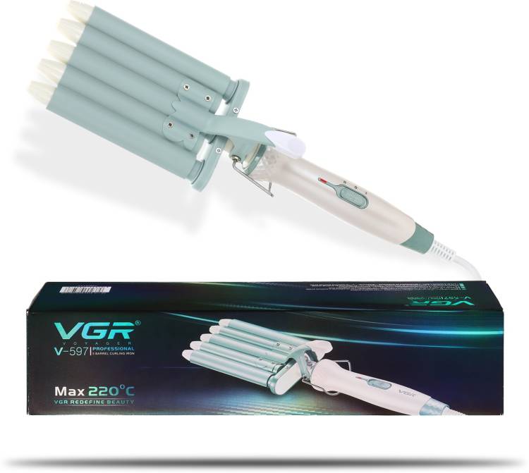 VGR V-597 Professional 5 Barrel Electric Hair Curler Price in India