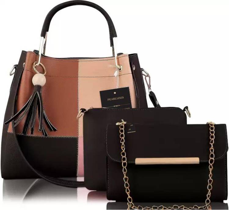 Women Black Shoulder Bag Price in India