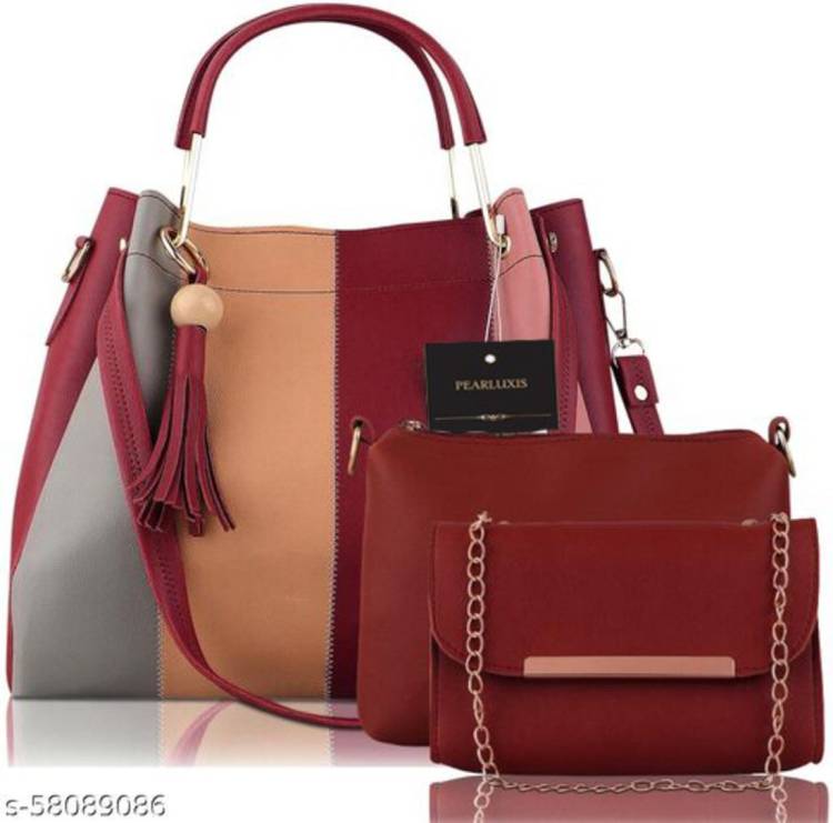 Women Maroon Shoulder Bag Price in India