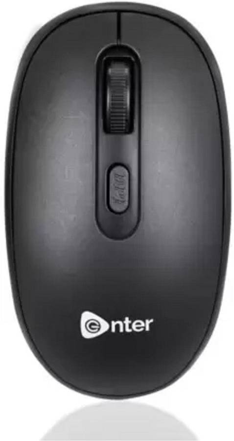 Lenon Enter Voyager Wireless Optical Mouse (USB 2.0, Black) Wireless Optical Mouse