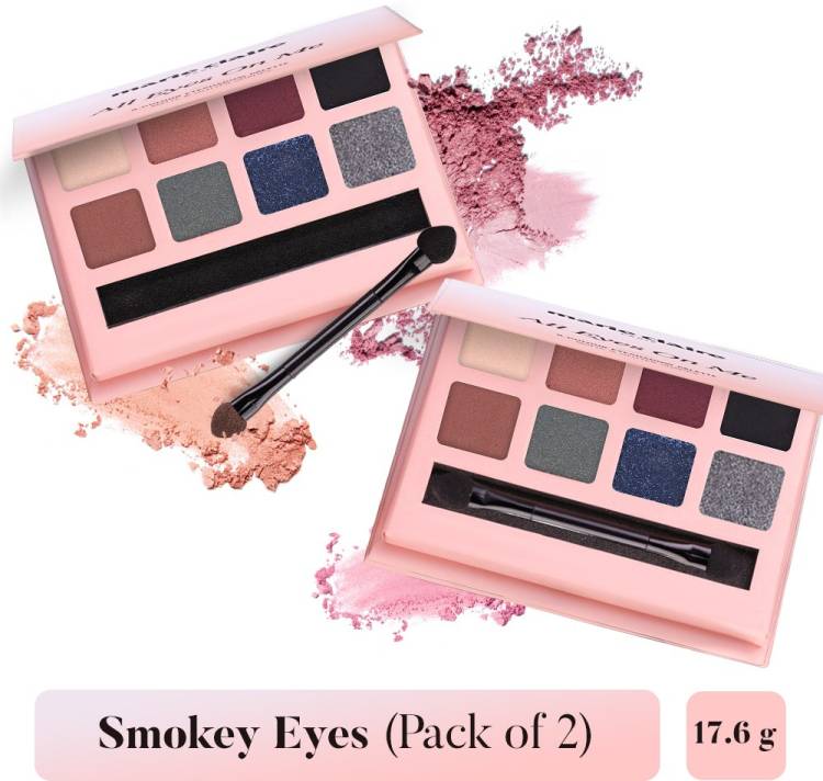 Marie Claire Paris Eyeshadow Palette All Eyes on Me - Smokey Eyes 17.6 g Price in India